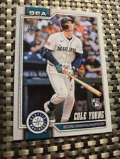 Topps 2026 Series 1 Cole Young Seattle Mariners Rookie Card #129
