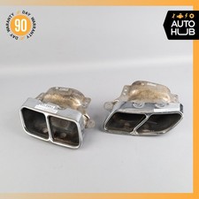 Mercedes W117 Cla45 Amg Exhaust Muffler Tips Left And Right Set Of 2 Oem