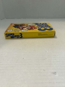Super Mario Bros. 3 (Nintendo NES, 1990) In Box No Manual Tested Authentic