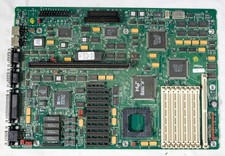 Vintage Tandy Grid Sabre 486SX-25 motherboard ISA tested but no video mbdA30