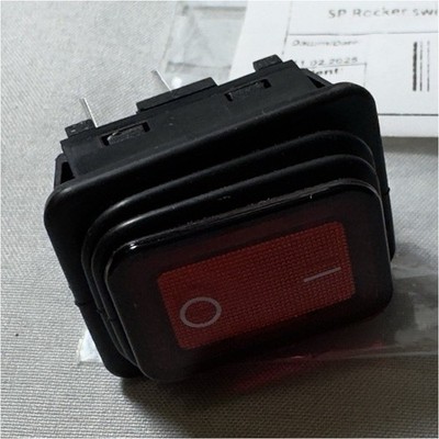 Mahlkönig 702990 SP Rocker Switch 1930 Illuminated SPST 16A AC 250V