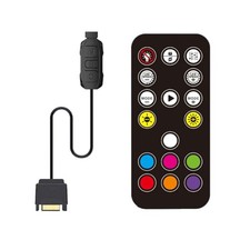 5V 3Pin ARGB Button Controller Computer Case Fan Lighting Controller