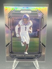 2023 Panini Prizm Draft Picks - Quentin Johnston #138 Silver Prizm (RC)