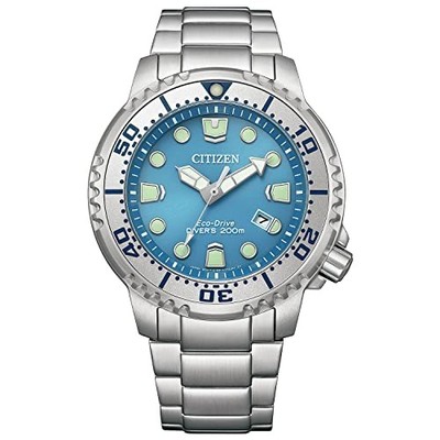 CITIZEN Promaster BN0165-55L Eco-Drive Diver 200M Ice Blue Dial Herrenuhr NEU