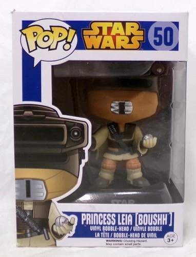 Funko Pop Disney Star Wars Return Of The Jedi 50 Princess Leia Boushh