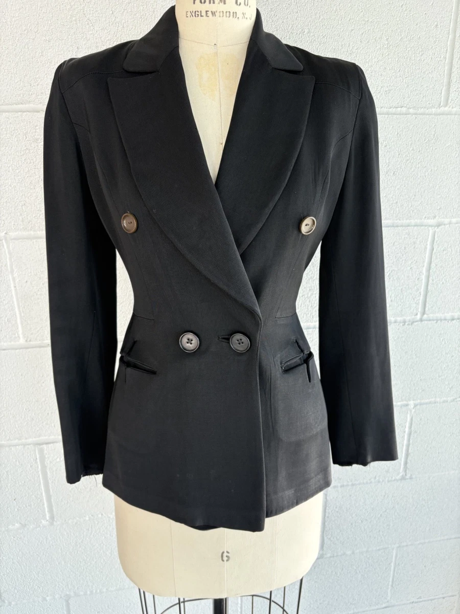 Gabardine Original Vintage Coats, Jackets & Vests for Women for