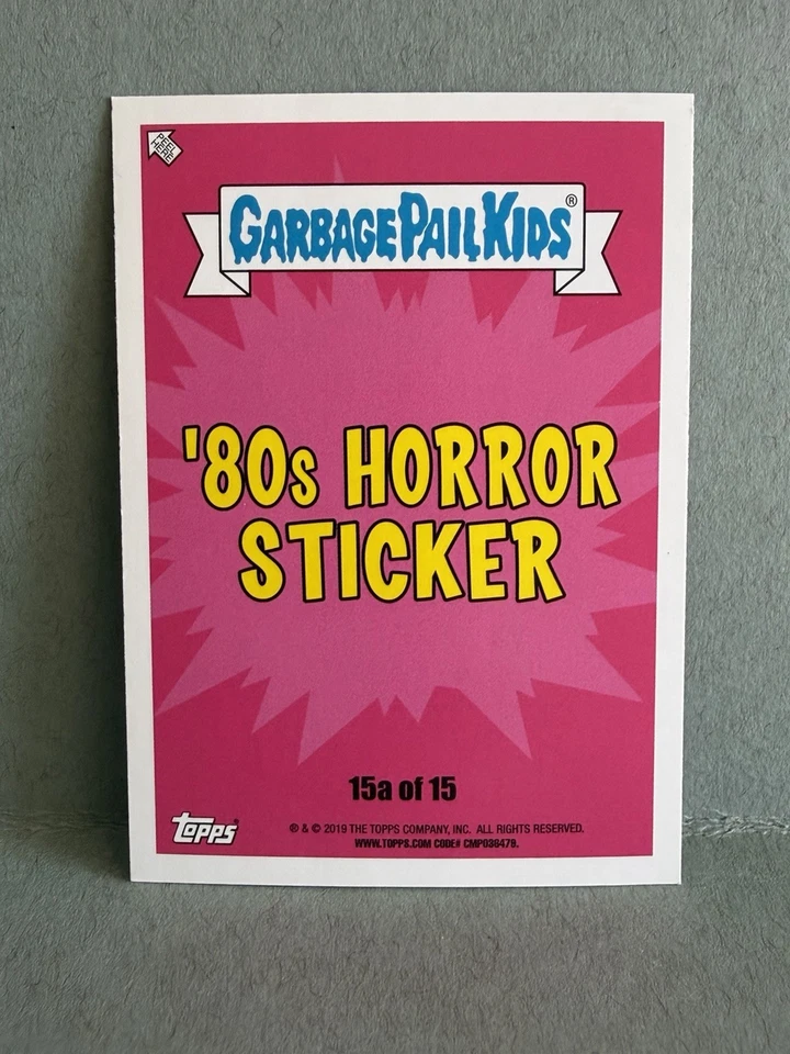 Garbage Pail Kids 2019 Kill or Be Kilian Oh The Horror-Ible púrpura 15a Foto 3 de 3