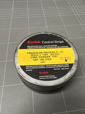 VINTAGE TIN KODAK CONTROL STRIPS USA FILM PHOTOGRAPHY CAMERA