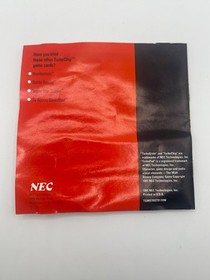 TaleSpin (TurboGrafx-16, 1991) - w/ Jewel Case & Manual - HuCard