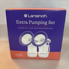 Lansinoh Extra Pumping Set for Double Electric Breast Pump New Open Box
