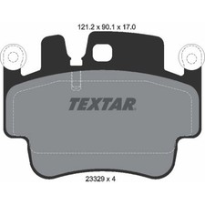 Textar 2332902 Bremsbelagsatz für PORSCHE 911 BOXSTER 996 986 987