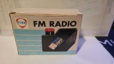 Radio FM FINA FIRST Gadget Vintage Tanica Olio Promozionale Collezione
