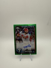 2024 Topps Weston Wilson Auto Green /99 #RA-WWI