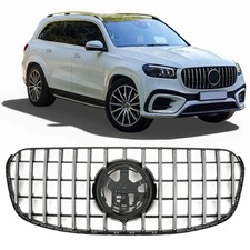 Passt F&uuml;r Mercedes X167 GLS PANAMERICANA GT Grill Sport K&uuml;hlergrill
