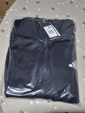 Adidas Basic 3 Stripes Tricot Tracksuit Medium Black  Brand NEW
