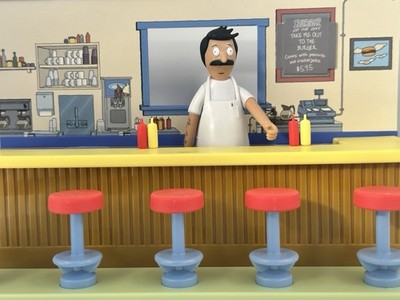 Bob's Burgers Diner Diorama Jouer Ensemble  Playset New in Original Box
