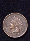 1906 AU INDIAN HEAD PENNY