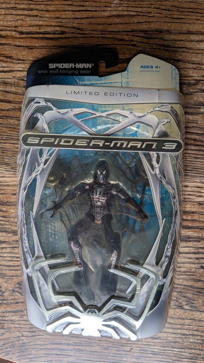 Hasbro Spiderman Limited Edition Black Action Figure for sale