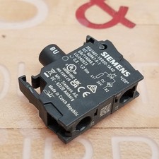 Siemens 3SU1401-1BB50-1AA0 LED Module, 24VAC/DC, Blue - USED