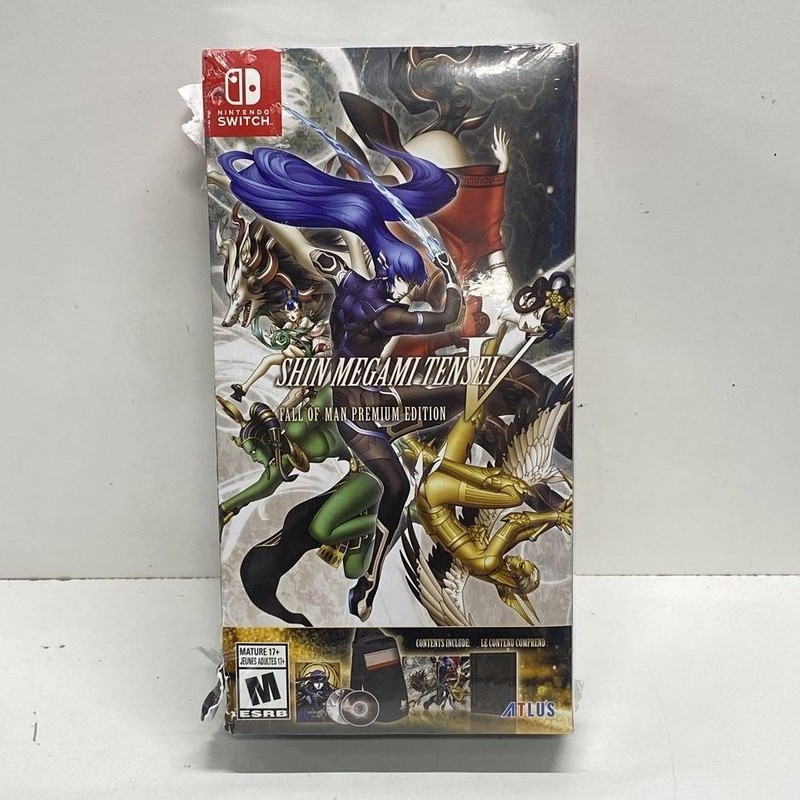 Shin Megami Tensei V Fall of Man Premium Edition Nintendo Switch Sealed Atlus