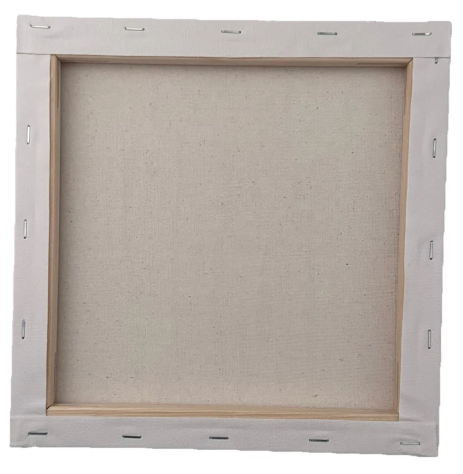 Arte pintado a mano acrílico sobre lienzo - pintura original abstracta "eléctrica" 10X10 Foto 2 de 4