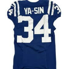 Rock Ya-Sin TEAM/GAME-ISSUED 💪 Indianapolis Colts 🐎 Nike NFL Jersey 👕Inc. COA