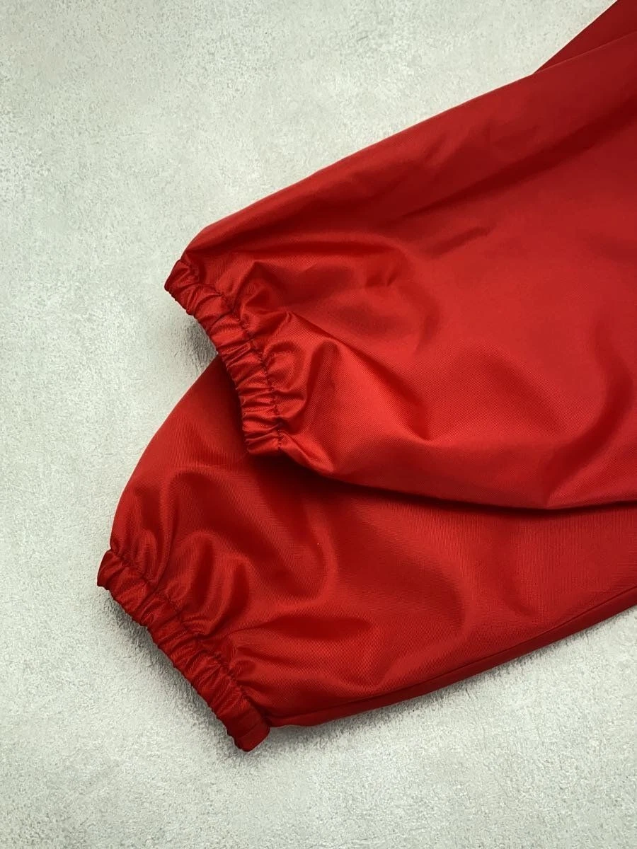 GUCCI Altro Kitten Patch Animale Giacca 50 Nylon ROSSO 654025