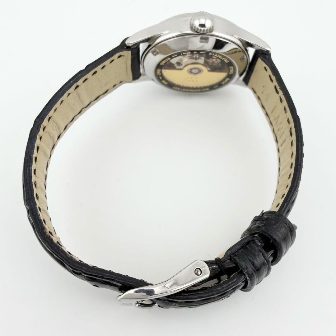 Oris 7405B Pointer Date Automatic Black Dial Unis… - image 5