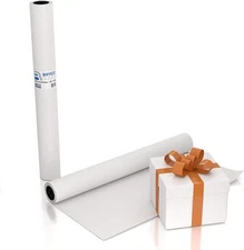 Bryco Goods White Kraft Paper Roll - 36” X 100’ (1200”) - Banner Paper