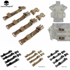 Emerson Chest Rig to Vest Adapter Kit Tactical Plate Carrier Buckle Webbing US