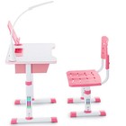 Writing Home Children's Chair Desk Table d Set Adjustable Kids’ Compact and