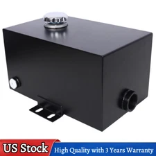 5 Gallon 14 Gauge Steel Hydraulic Fluid Reservoir Tank Outlet 0.75" & Inlet 1.5"