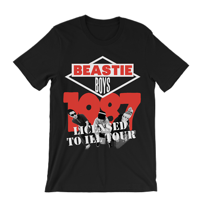Beastie Boys Licensed To ILL T Shirt - Classic Hip Hop - Def Jam