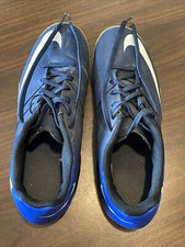 Nike Mens Bomba X IC 826485-414 Blue Indoor Soccer Shoes US 10.5 EU 44.5