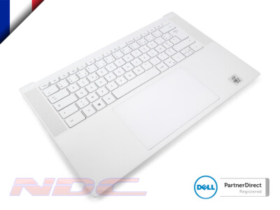 Dell XPS 9500/9510/9520/9530 White Palmrest T/pad FRENCH B/lit Keyboard 09WK55
