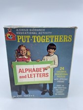 Vintage Put-Togethers Alphabets And LettersPuzzles Educational Activity Questor