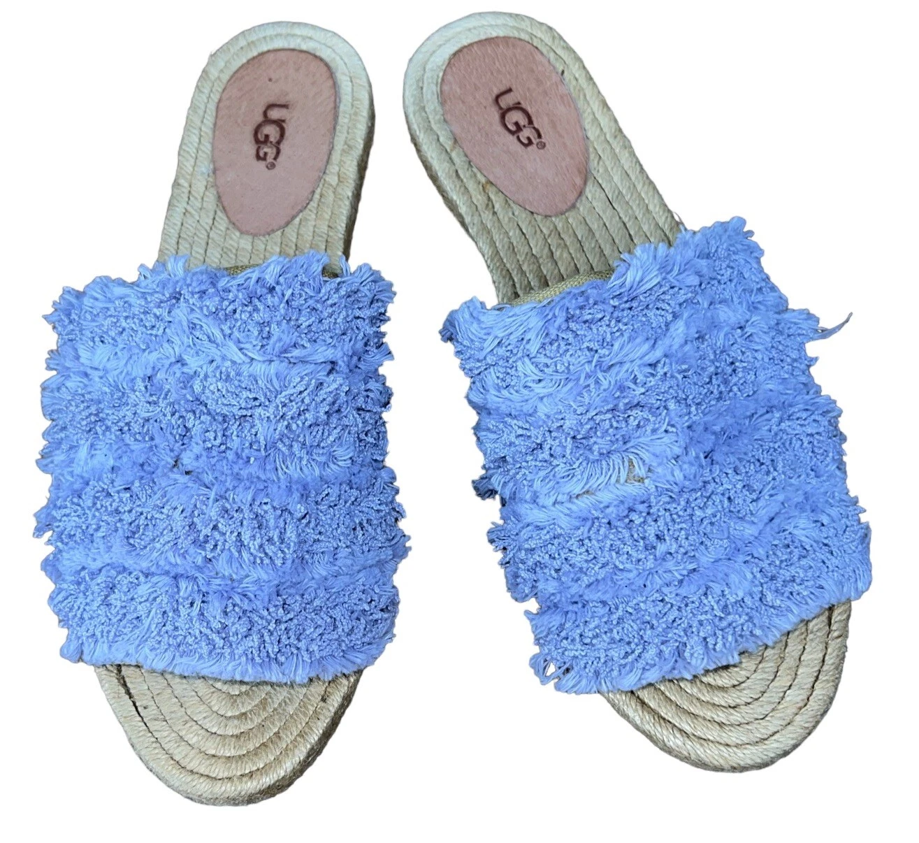 Sandalo piatto UGG donna Edith nebbia lavanda taglia 9 SN 1090849