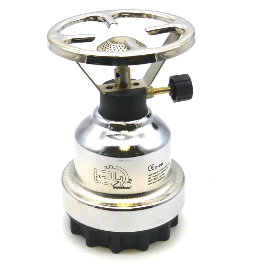 SONSTIGE Universal T24 Campingkocher TK-190 Metall Gaskocher für 190g Stechgaskartuschen