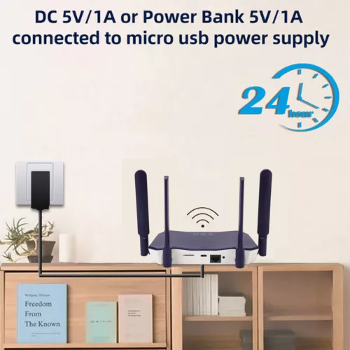 Mobile WiFi Hotspot Long Range 300Mbps 4G LTE Wireless Router With SIM Card Slot - Picture 6 of 16