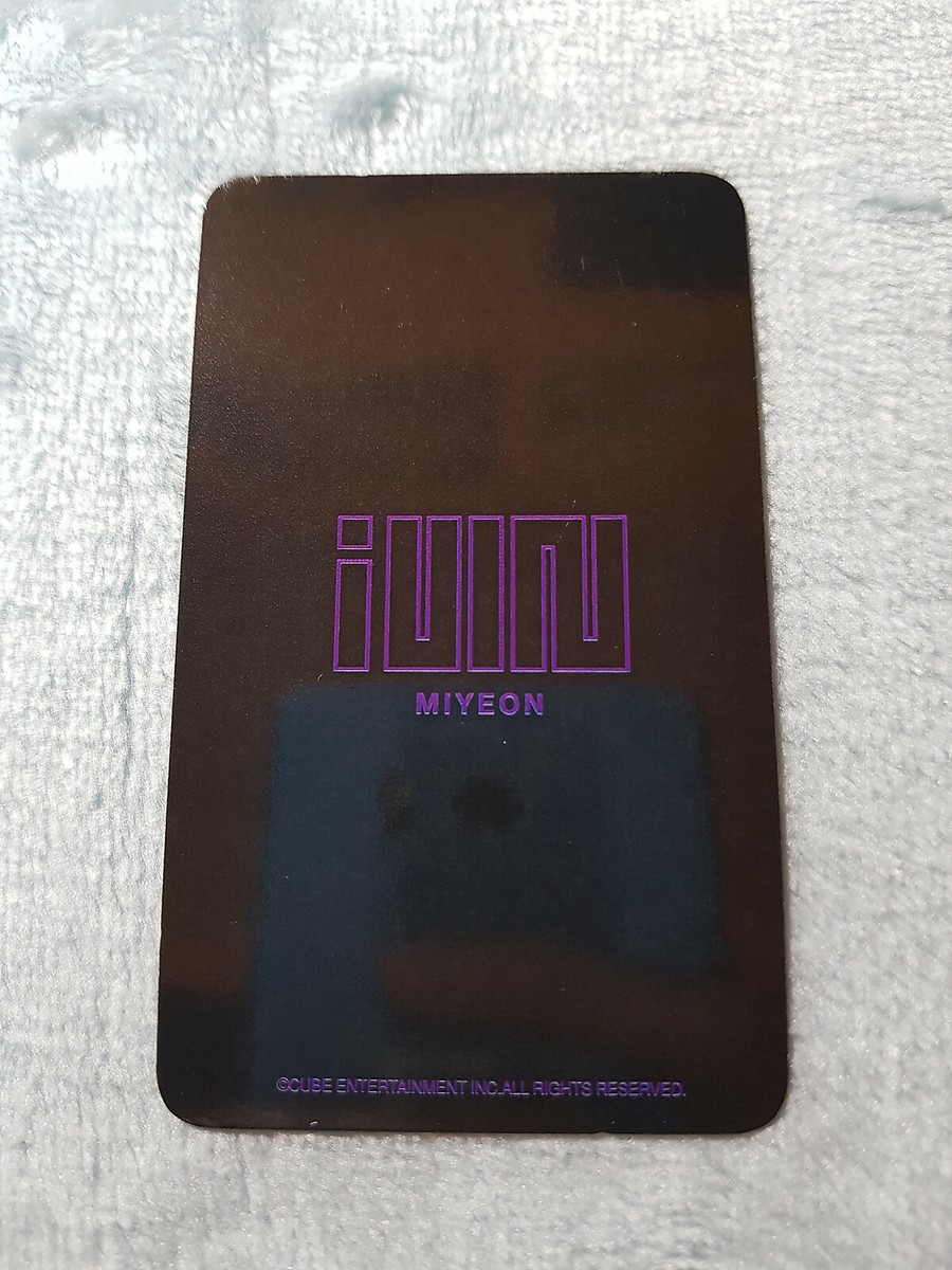 G)I-DLE 1st Mini Album I am LATATA Miyeon Type-B Photo Card K-POP