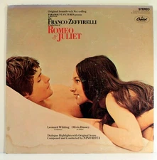 Romeo & Juliet Soundtrack LP Franco Zeffirelli LP [Capitol ST2993]