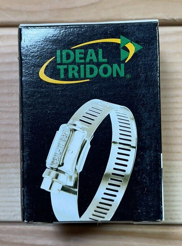 IDEAL Tridon Hose Clamps Size #04  5/16 - 5/8  8-16mm Box of 10
