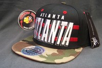 Atlanta Stripes Black Camo Flat Rimmed Snapback Sports Cap Hat Piranha Records Atlanta Stripes Black Camo Flat Rimmed Snapback Sports Cap Hat Piranha Records