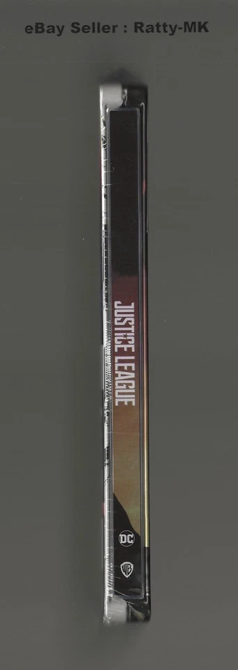 JUSTICE LEAGUE - UK EXCLUSIVE 4K UHD + BLU RAY STEELBOOK - NEW & SEALED - Image 3 of 4