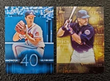 2015 Topps Free Agent 40 Greg Maddux + Mike Piazza ar.che.types insert 