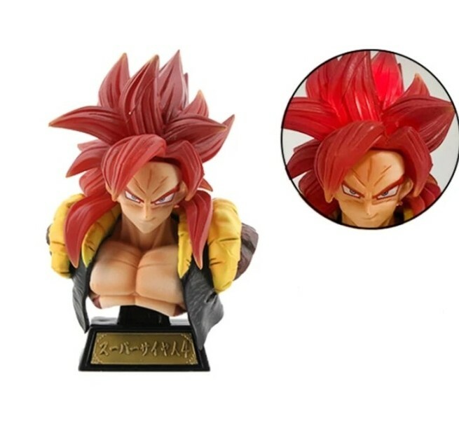 Veilleuse LED Gogeta SSJ4 pour décoration de bureau et chambre de geek