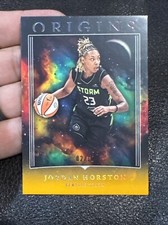 2024 Panini Origins WNBA Red #28 Jordan Horston Orange SSP 2/10 Seattle Storm