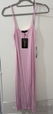 pink Midi dress UK size 8