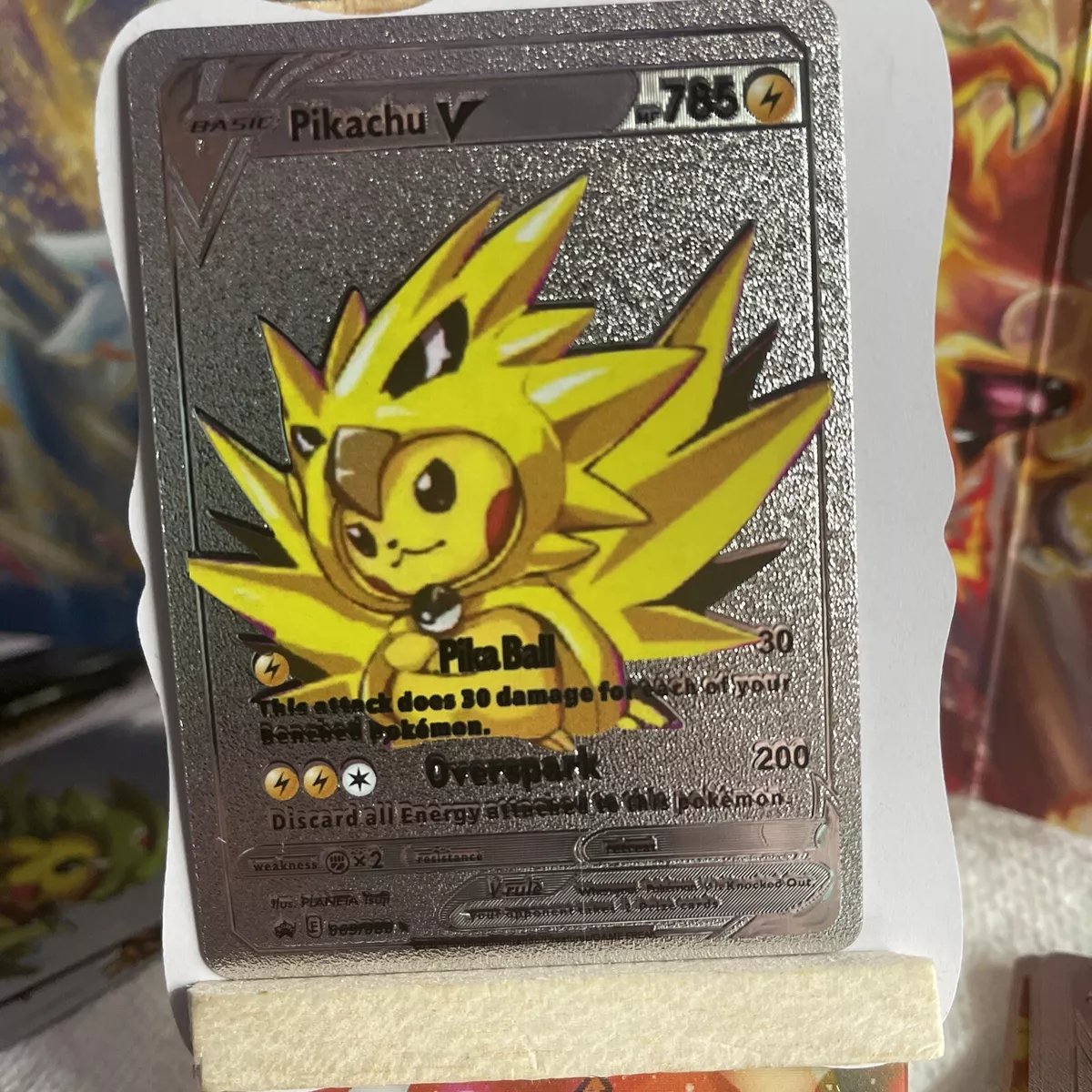 Pokemon Card Pikachu Shiny Foil New. Bargain