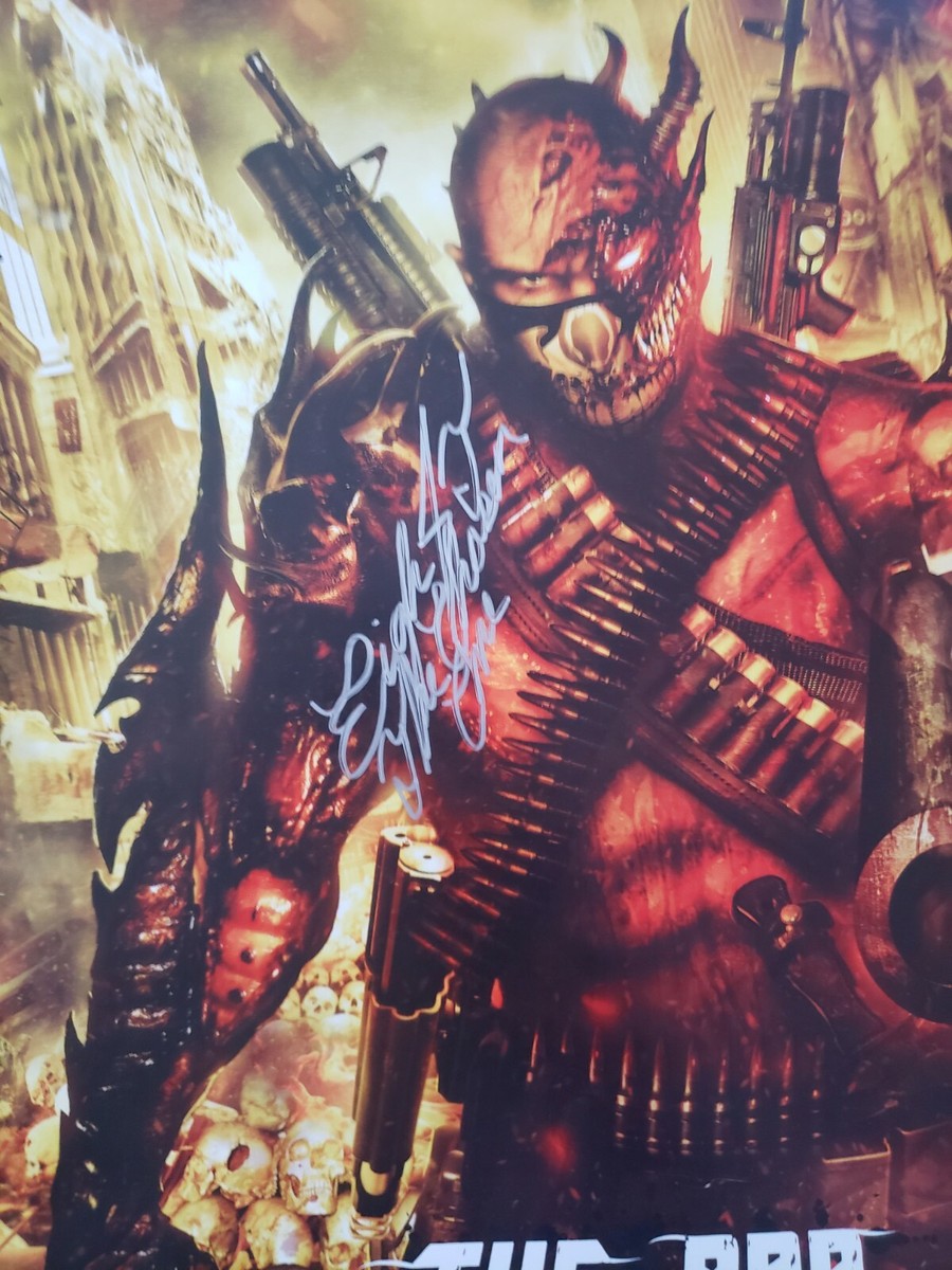 SIGNED MUSIC POSTER~Eight Eigh8t Chosen One Rap Apocalypse Album